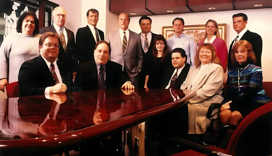 group photo of past IW team