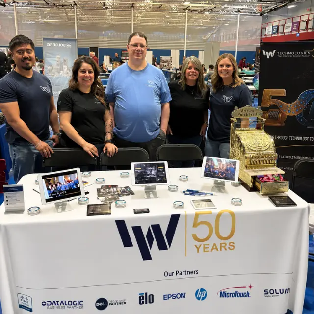 IW team recruiting at the Elgin Community College job fair
